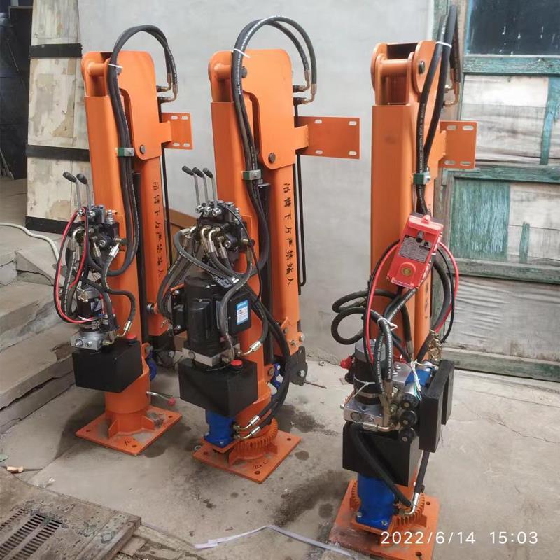 钢城区重汽蓝牌随车吊 3.2吨 国六动力强 液压驱动 农用自卸起重机